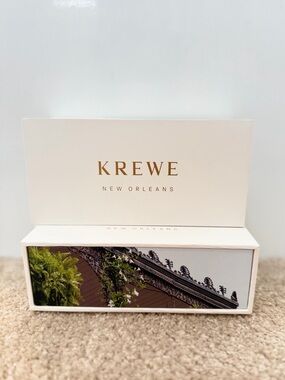 KREWE White Box with Gold Logo